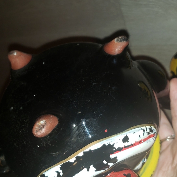 Very Vintage 40's 50's Thames Handpainted Clown Tea Set Japan - Picture 8 of 10